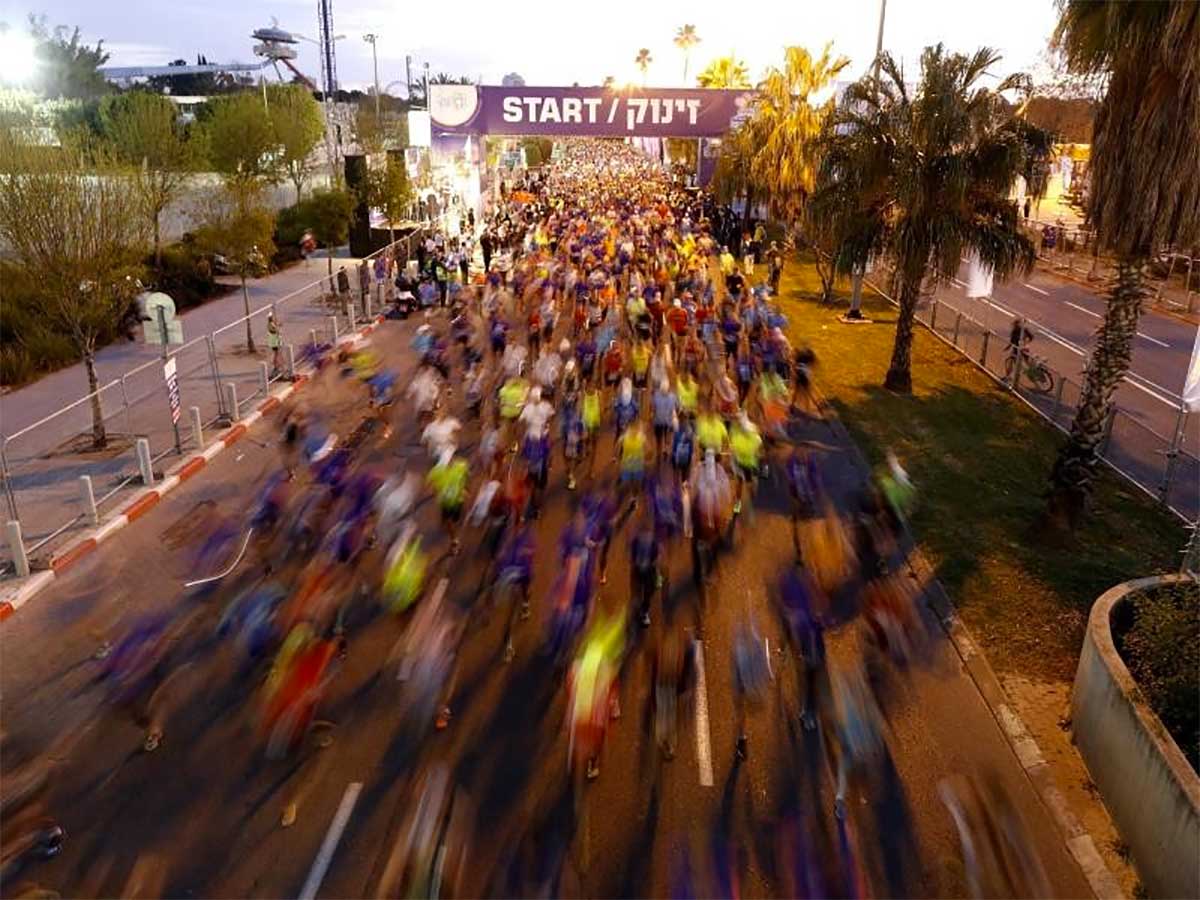 Tel Aviv Marathon | Foto: Abir Sultan/EPA/dpa