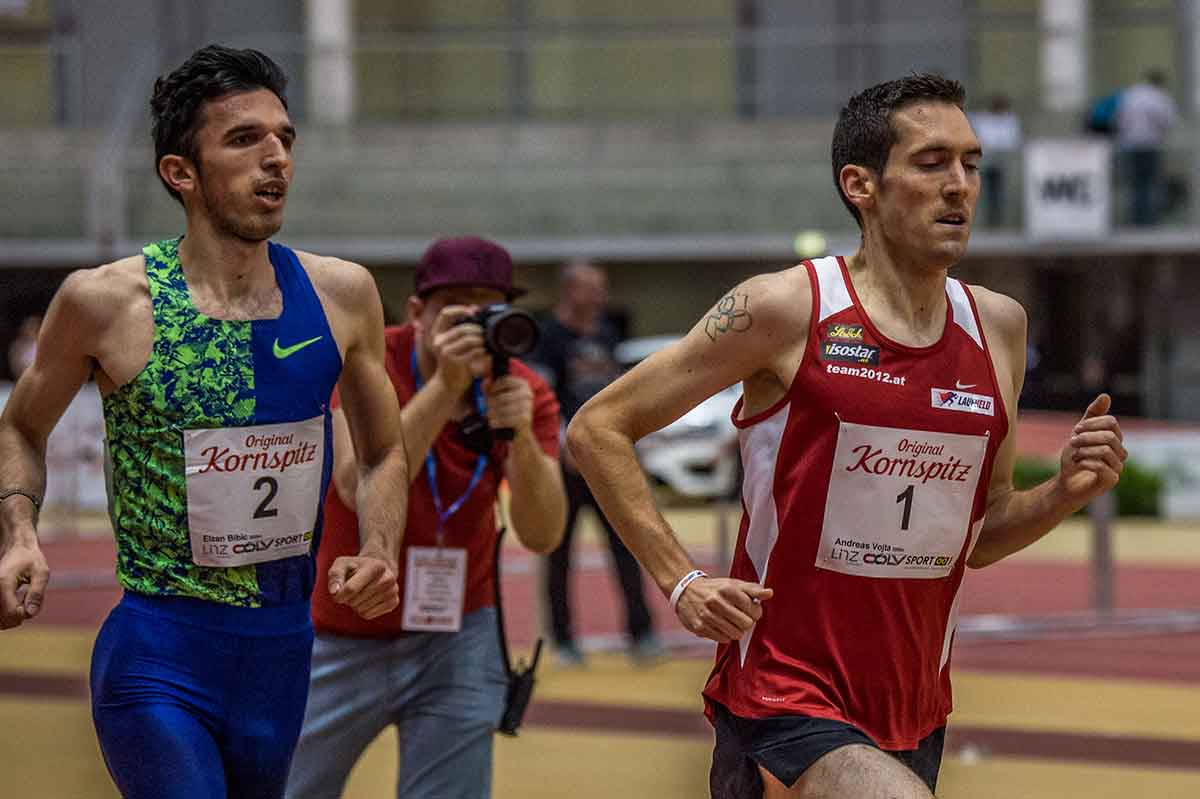 Andreas Vojta beim Gugl Indoor 2020