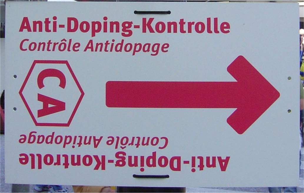 Anti Doping Kontrolle