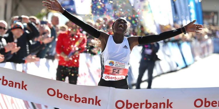 Linz Marathon Siegerin 2021